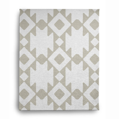Chenille Geometric Indoor Rug