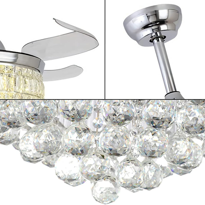 Garlef Ceiling Fan with LED Lights