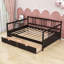 Lit de jour en bois 2 tiroirs Pavillion-663069581