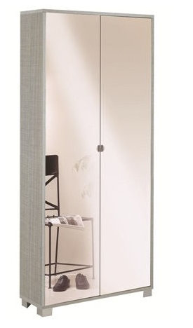 Armoire Quadrante, Chêne gris