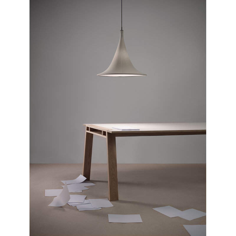 Cabana Pendant, Beige, 19.7" H x 23.6" W x 23.6" D