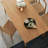 Oak Rectangular Solid Wood Top with Solid Wood Base Dining Table-105968603-105968604