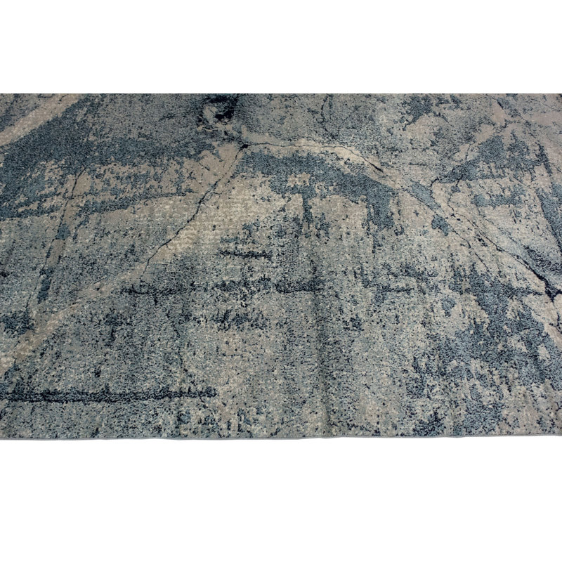 Kelson Abstract Indoor Rug, Rectangle 7'10" x 10'