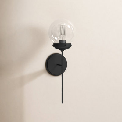 Aiden Single Light Dimmable Armed Sconce