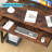 31.5" Computer Desk with Hutch, Space-Saving Office Desk, Study Table, Workstation PC Table-266454058