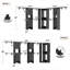 Système de placard d'angle 127 "x 127" avec porte et 6 tiroirs-1982682464