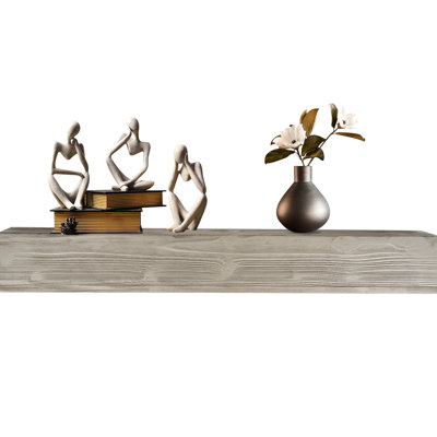Étagère décorative rustique en bois de 183 cm (72 po) pour la maison