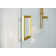 Astro 48 - 52 in. x 78 in. Fully Frameless Glass Sliding Shower Door