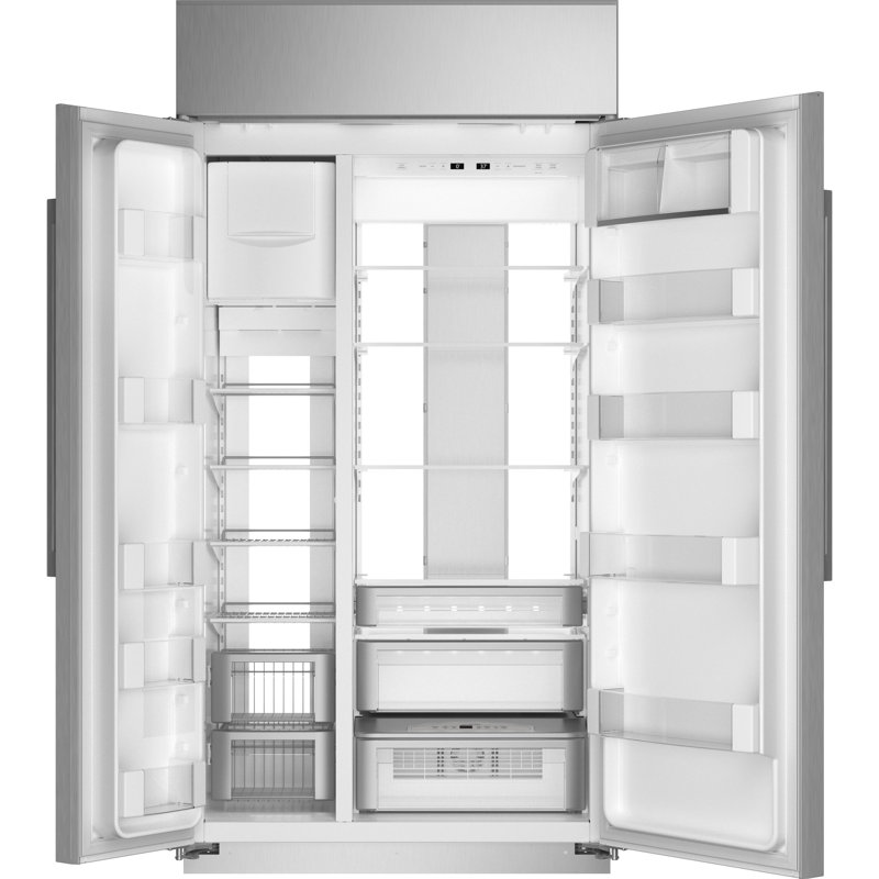 Monogram 42" Panel-Ready Built-In Side-By-Side Refrigerator
