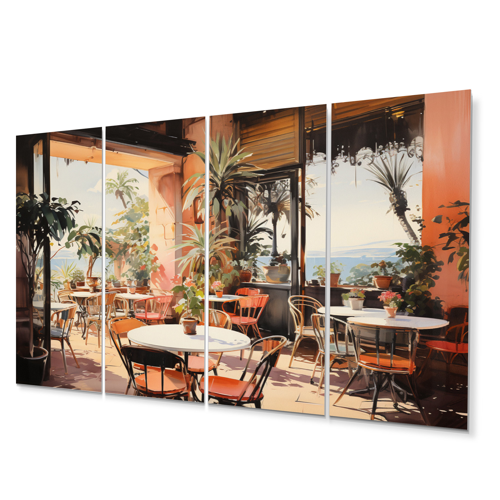 Design Art 4 Wall Decor Set Metal | Wayfair