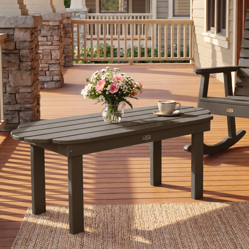 Table basse en plastique Kimber, Canyon