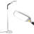 Litespan 53 in. Industrial Dimmable LED Floor Lamp with Height Adjustable Gooseneck Head-62954045