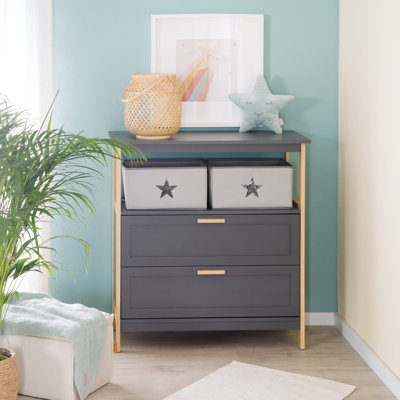 Berlin Changing Table Dresser with Drawers