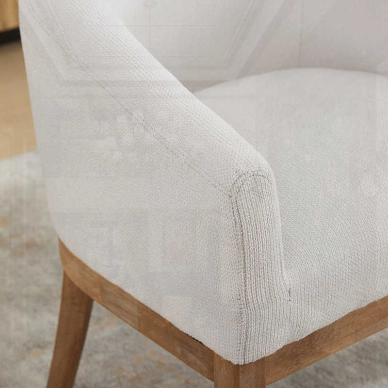 Chaises de salle à manger Modern, Beige