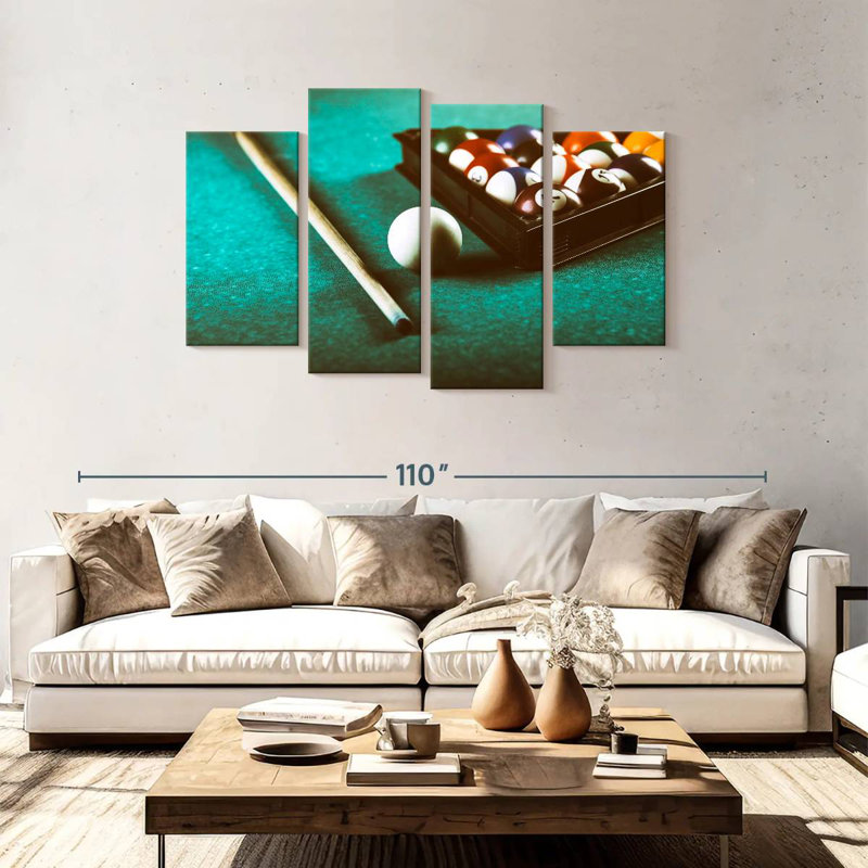 Senne Billiard Things, 48" H x 75" W