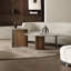 Table basse légère et luxueuse