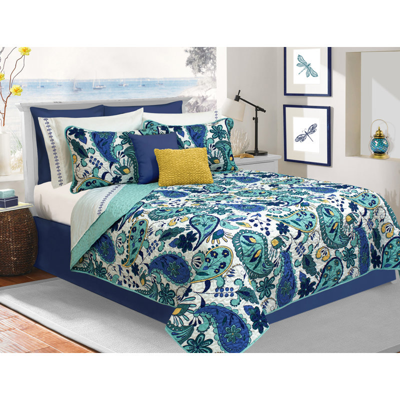 Ensemble de couvre-lit Luxury Bedding Collection Bliss, Simple