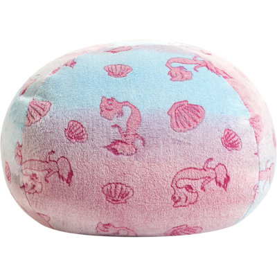 Marvel Avengers Embossed Faux Fur Round Bean Bag Chair