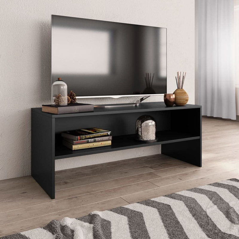 Hausman Unfinished TV Stand, White