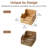Handwoven Water Hyacinth Baskets with Handles, Pantry Storage Baskets for Shelves