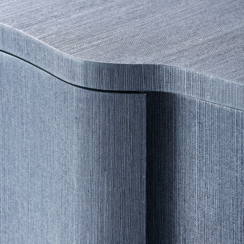 Bardot End Table, Navy Blue