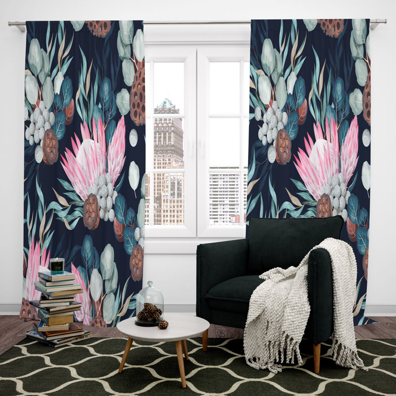 Paire de rideaux obscurcissant Neibert, L 56 po x L 78 po