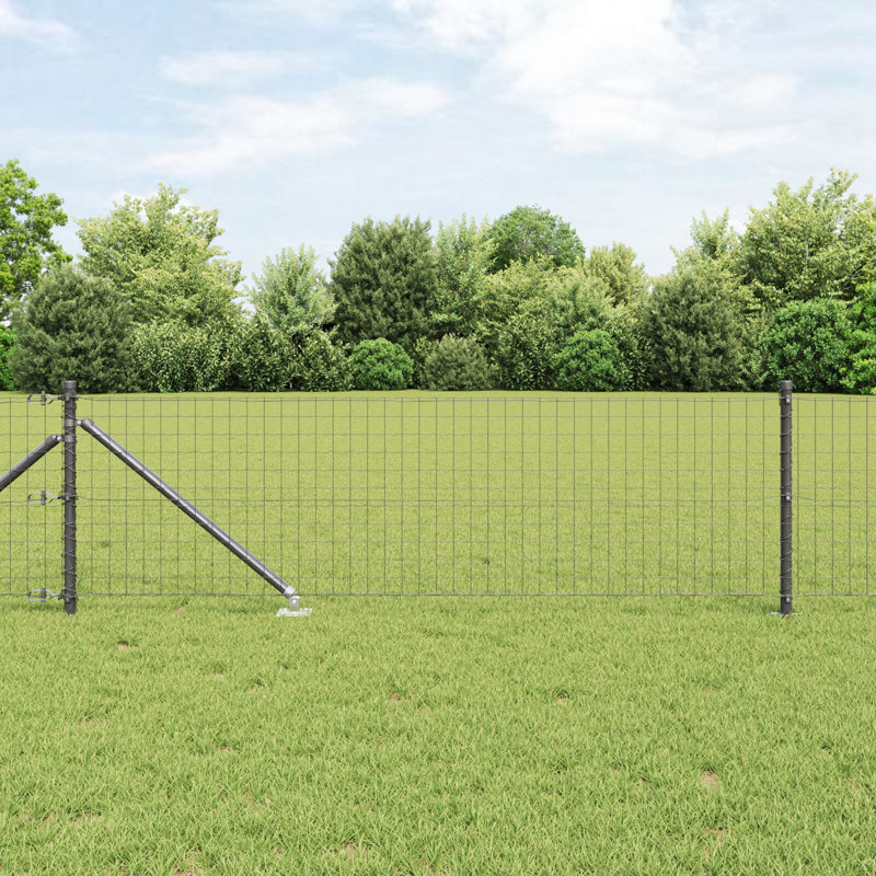 Vidaxl Fence Posts With Spike 52 Pcs Diameter32 Mm 60 Cm Galvanised Steel