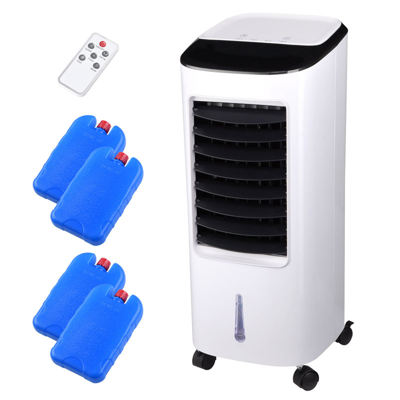 Refroidisseur par évaporation portable 138 pieds cubes par minute pour l'intérieur et l'extérieur