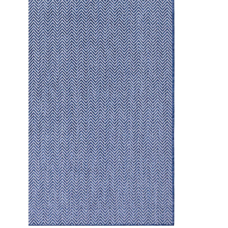 Rocsi Chevron Machine Made Indoor / Outdoor Area Rug, Rectangle 200 x 290cm