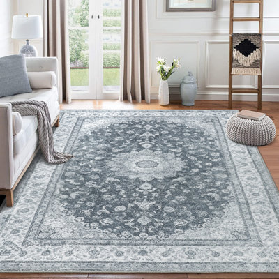 Dariane Washable Oriental Rug