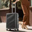 Ensemble de bagage 3 pièces, valises durables en ABS léger avec roues pivotantes et serrure TSA, bagages de cabine et bagages de cabine (20 po / 24 po / 28 po)
