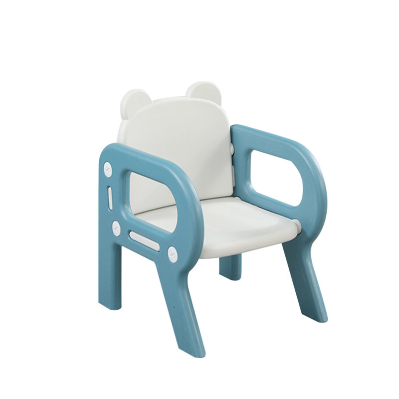Doney Kids 2 Piece Rectangular Arts And Crafts Table and Chair Set, Blue