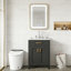 Meuble-lavabo avec lavabo et 2 portes à fermeture douce-1490041068