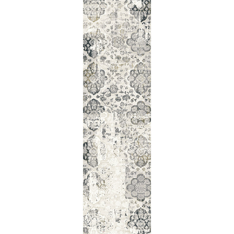Grisby Abstract Indoor Rug, Runner 2'2" x 7'7"