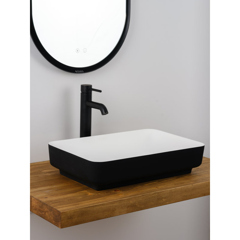 Lavabo pour salle de bain opaque Istone
