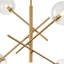 Lustre mobile en verre 4 lumières Spoutnik-2088775480