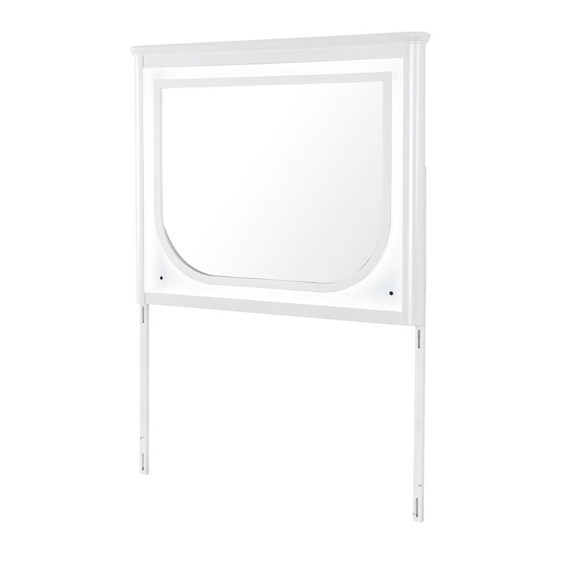 BRENDA GREY MIRROR WITH LED