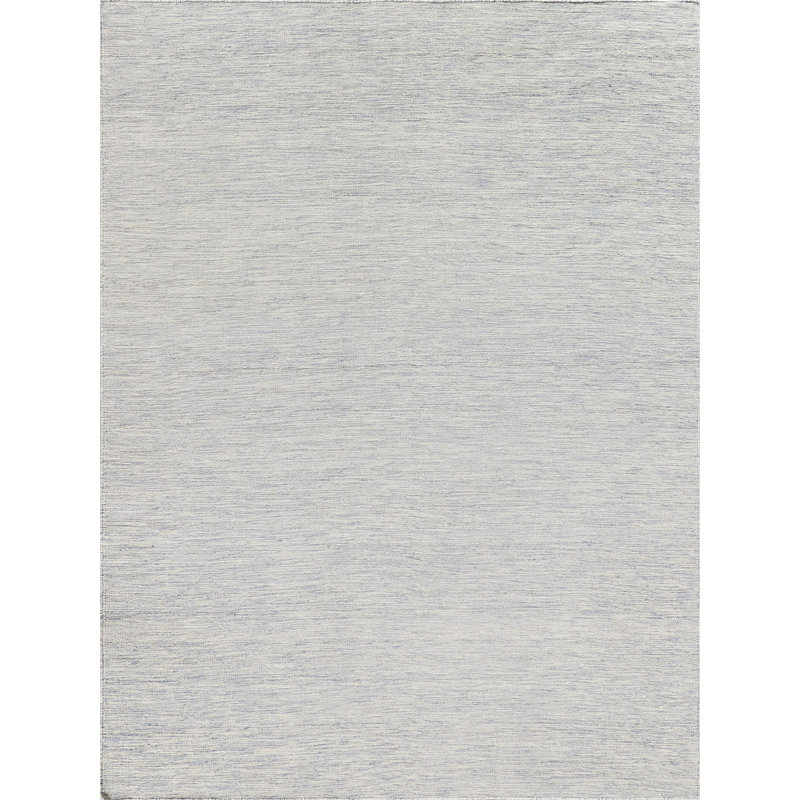Chelsea Flatweave Wood Area Rug, Rectangle 2' x 3', Blue
