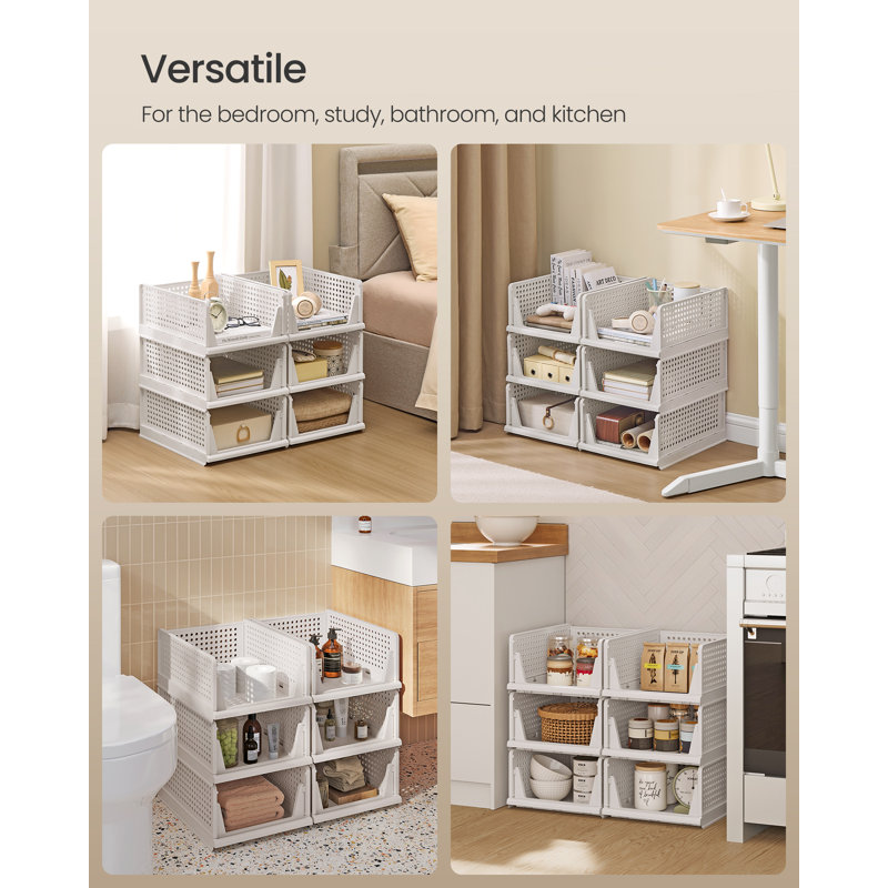 Bollitree Polyethylene Plastic Drawer Organisers
