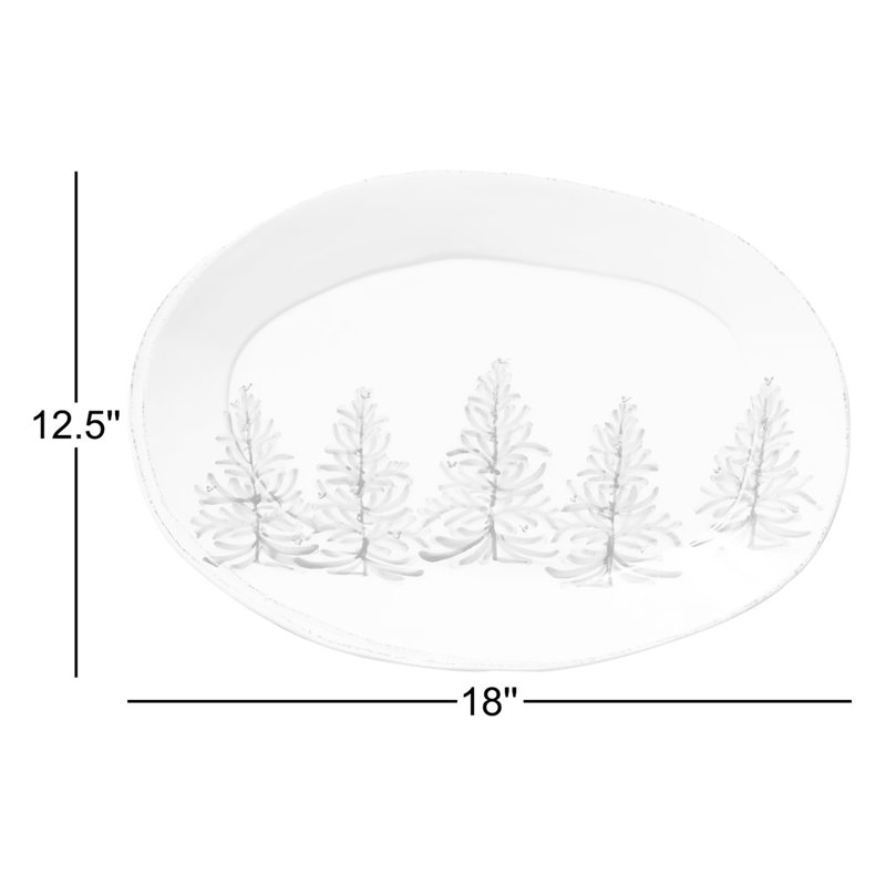 VIETRI Melamine Lastra Holiday Melamine Platter