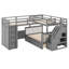Lit superposé simple au-dessus de double avec tiroirs Janai Kids-353226897