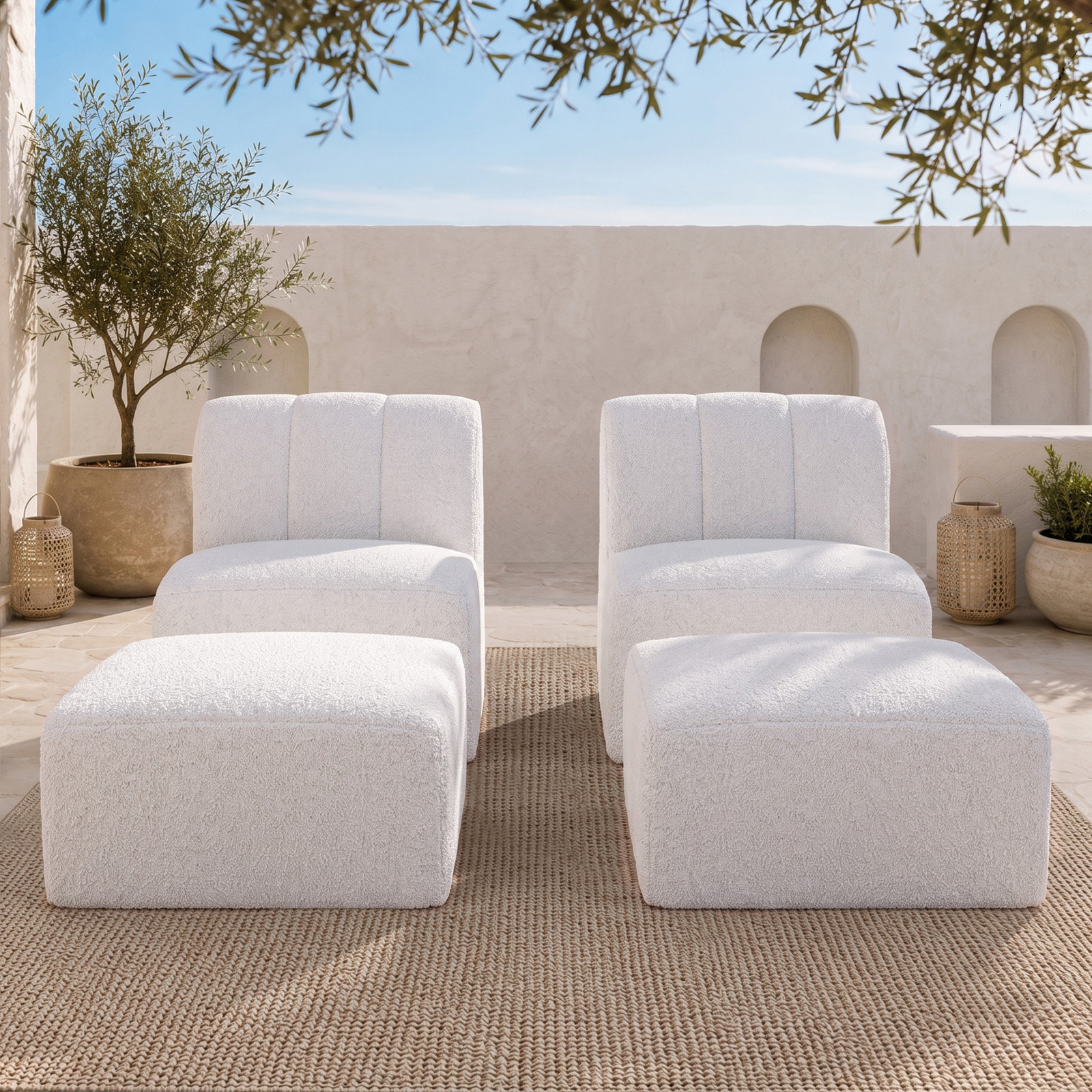 Praia 56" Sunbrella® Patio Sectional