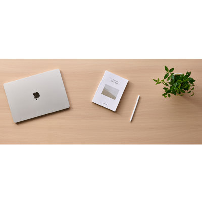 Kaboon Universal Tabletop, Solid One-Piece Melamine Table Top, Home and Office Countertop