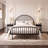 Haven Queen Arched Metal Platform Bed