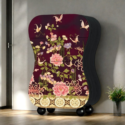 Commode d'appoint de rangement moderne à quatre tiroirs