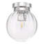 Quadrell Glass Flush Mount