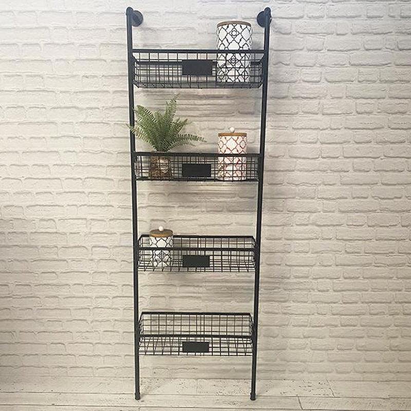 Adelinne 27'' W Metal Shelving Unit