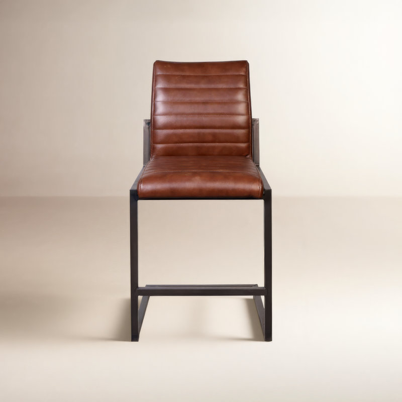 Tabouret de bar et de comptoir Doxie, Tabouret de comptoir (siège d’une hauteur de 24, Noir