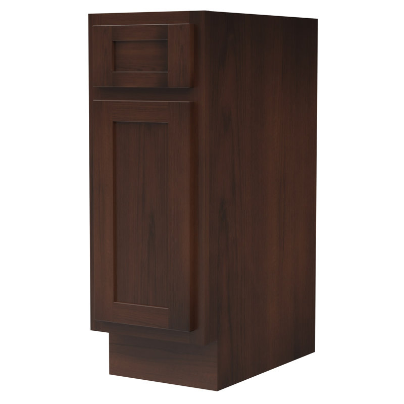 Base de meuble-lavabo simple Heyward, Brun, H 32,5 po x l 12 po x P 21 po