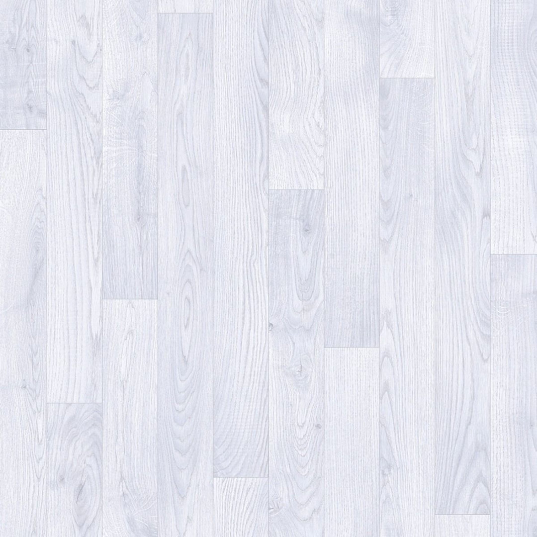 Anti Slip Silver Wood Effect Vinyl Flooring For LivingRoom, Kitchen, 2.3mm Thick Vinyl Sheet  300cm X 100cm